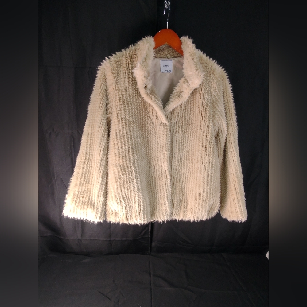 Mayoral Girl Faux Fur Coat